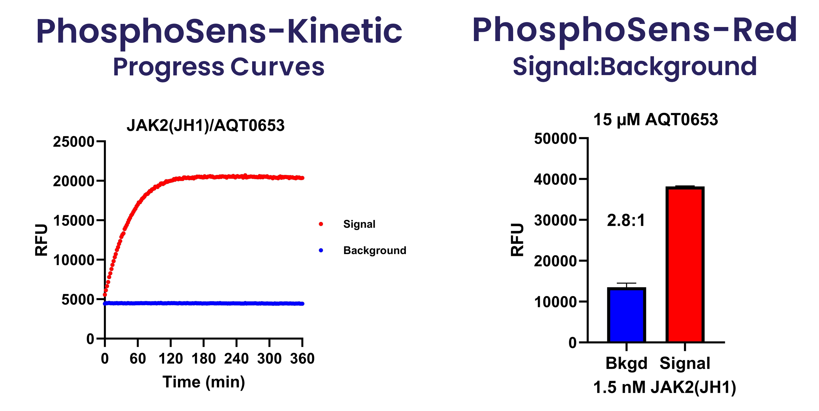 JAK2 Kinetic and Red-2